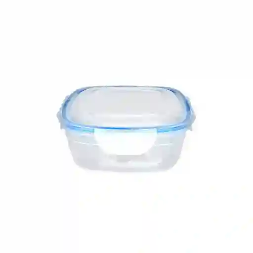 Recipiente Tupper Cuadrado Sin Divisiones 1260ml Plástico Hermético Persal