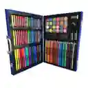 Set Kit De Arte Y Dibujo Tipo Maleta Astronauta 128 Piezas Para Niño Ref. 128-1