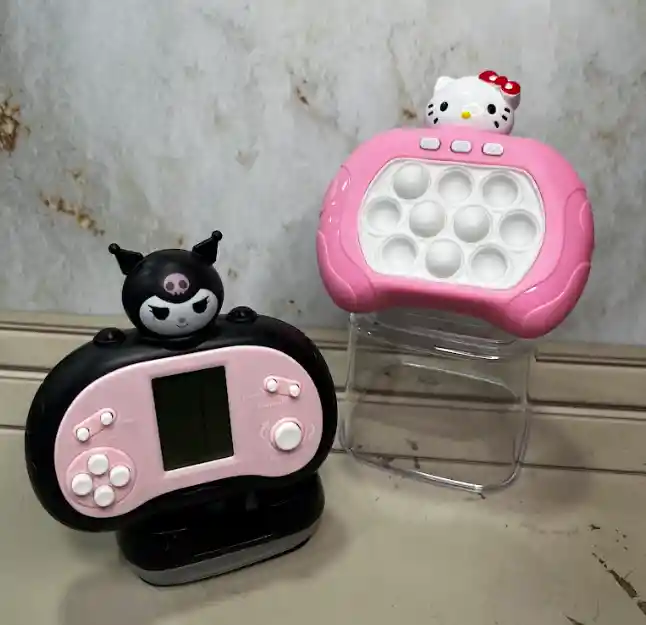 Combo Pop It + Mini Consola Retro Niños Y Niñas