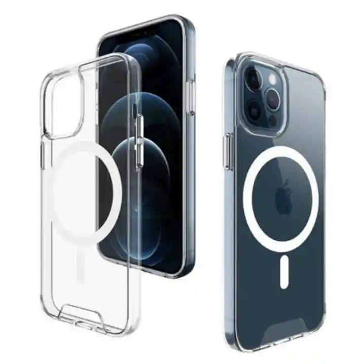 Case Carcasa Transparente Para Iphone 13 Con Magsafe