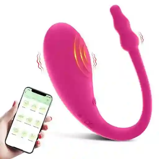 Vibrador Interactivo Con App Paul Morado Recargable Usb