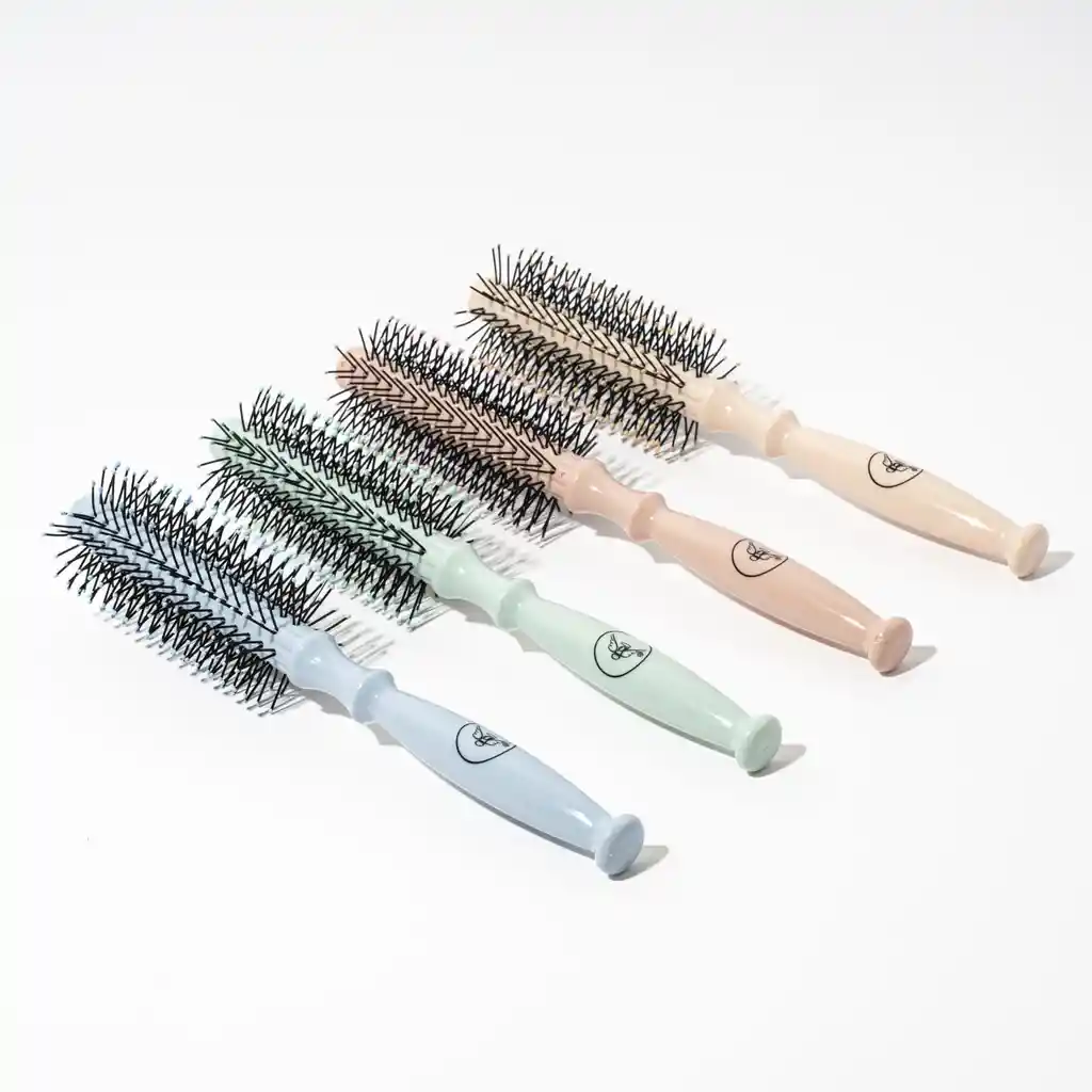 Cepillo Redondo Punto Negro 7087 - Engol