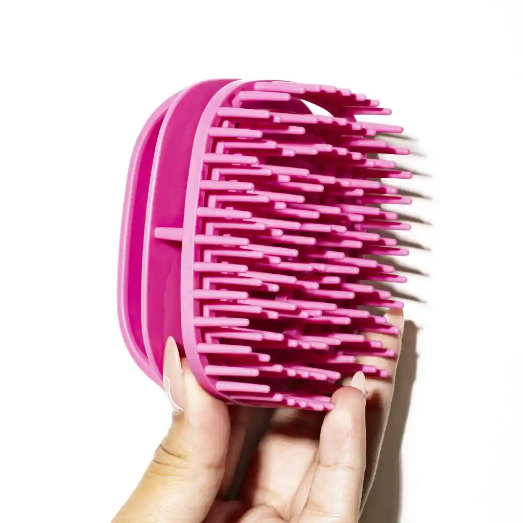 Cepillo Shampoo Masajeador Silicona Brush Kl 3950 - Engol
