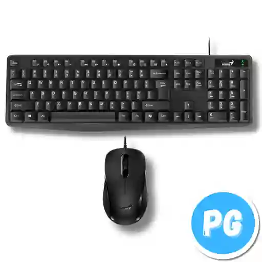 Combo Teclado Alfanumerico Y Mouse Genius Inalambrico Km-8206s Diseño Silencioso Esp