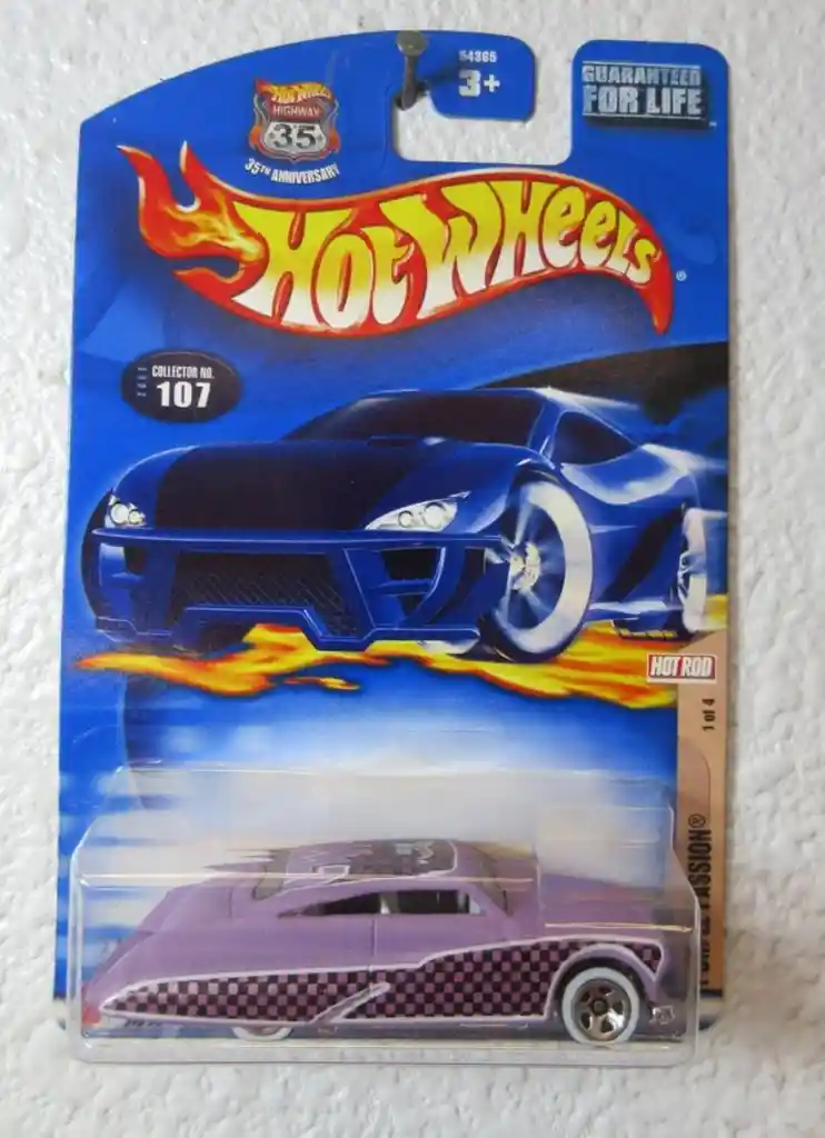 Juguete Carro Hot Wheels Original Purple Passion