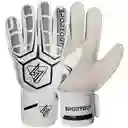 Guantes Arquero Blanco Con Antifractura Talla 6