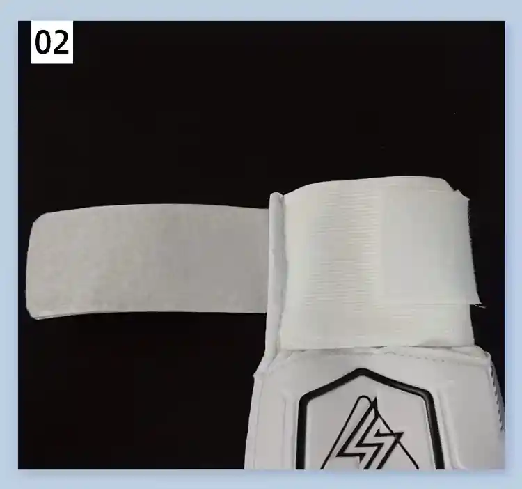 Guantes Arquero Blanco Con Antifractura Talla 6