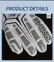 Guantes Arquero Blanco Con Antifractura Talla 6