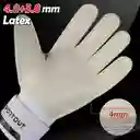 Guantes Arquero Blanco Con Antifractura Talla 6