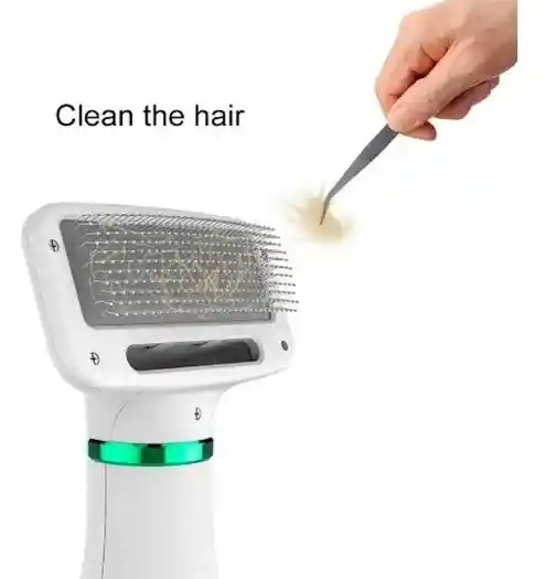 Cepillo Secador Para Mascotas 2 En 1 Portátil