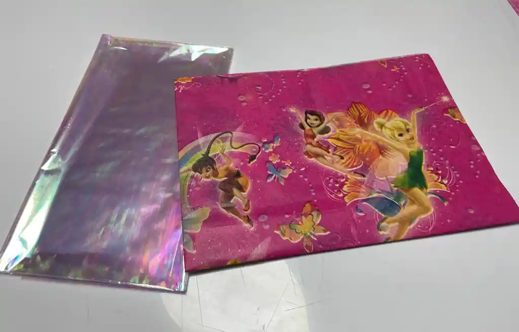 🎁 Combo De Lujo | Papel Seda + Celofán Tornasol | ¡el Pack Completo Para Tus Regalos!✨