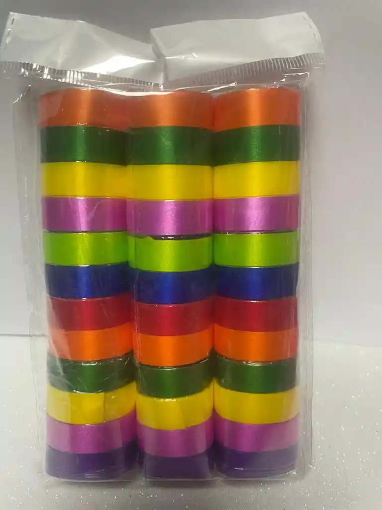 🎉 Paquete De Serpentina Satinada X 3– ¡el Brillo Que Tu Fiesta Necesita! 🎊