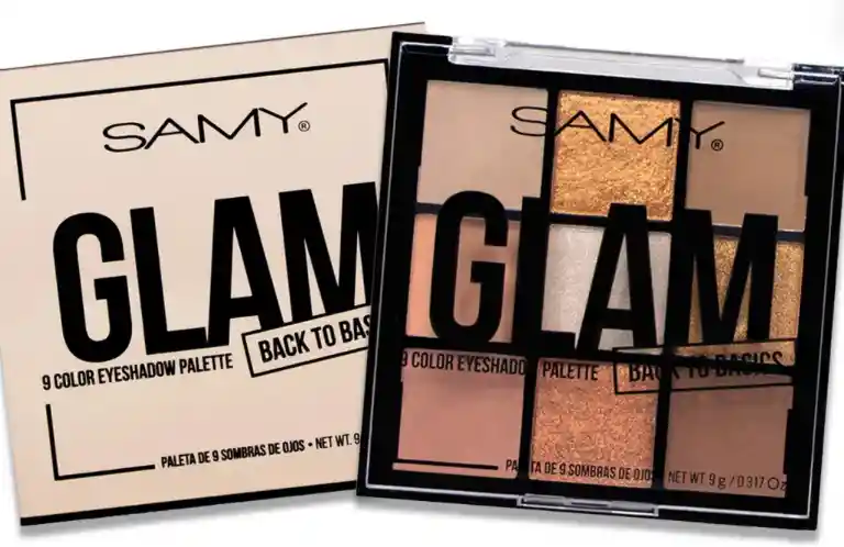 Samy Paleta Sombra De Ojos X9 Glam