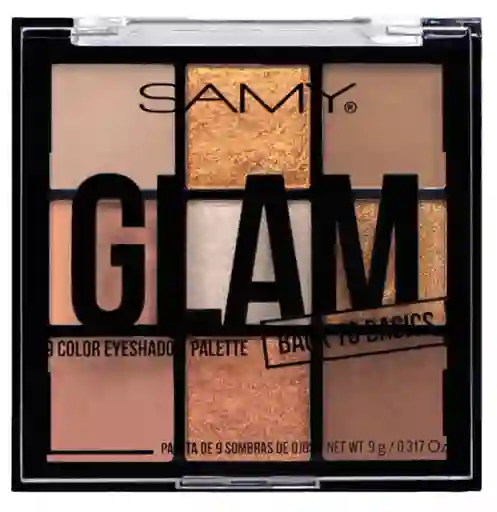 Samy Paleta Sombra De Ojos X9 Glam
