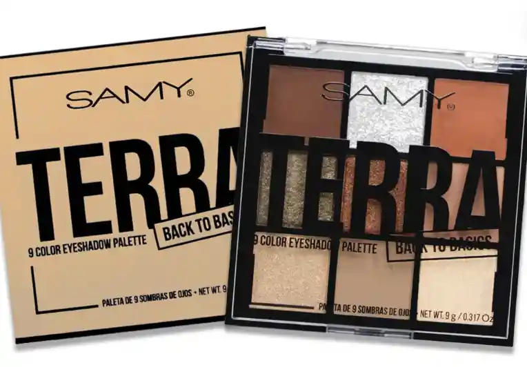 Samy Paleta Sombra De Ojos X9 Terra