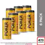 Poker Laton 473ml X 6