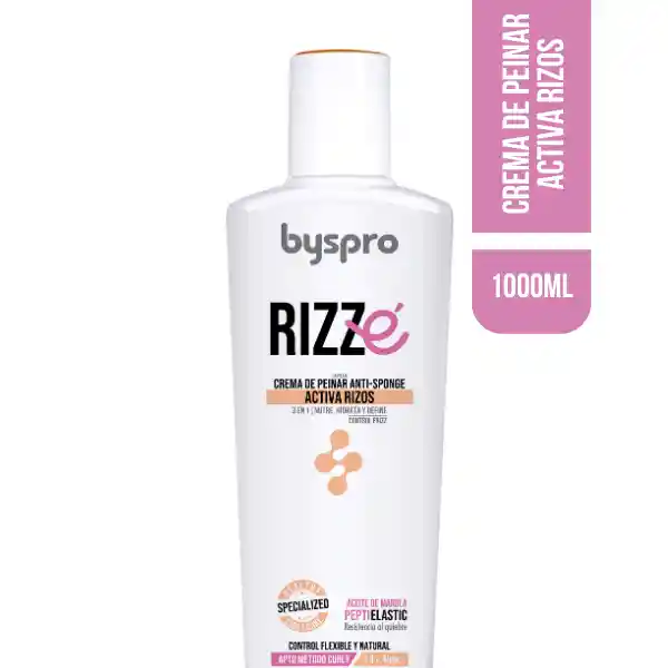 Crema De Peinar Rizzé Activa Rizos - 1000ml