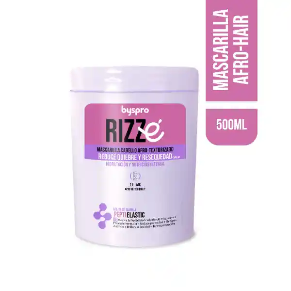 Mascarilla Rizzé Hidratación Afrohair - 500ml