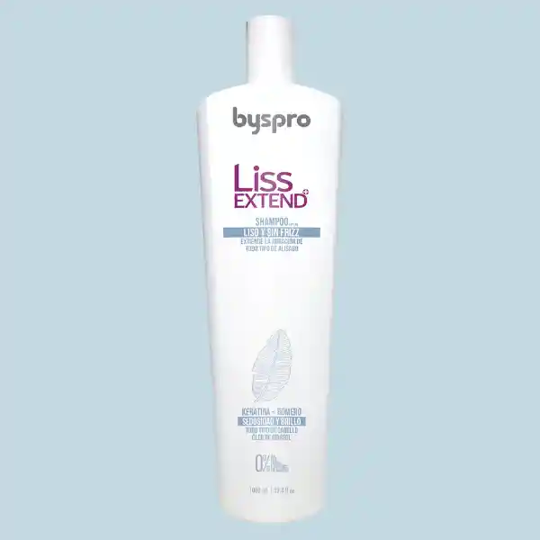 Shampoo Liss Extend Liso Y Sin Frizz - 1.000 Ml