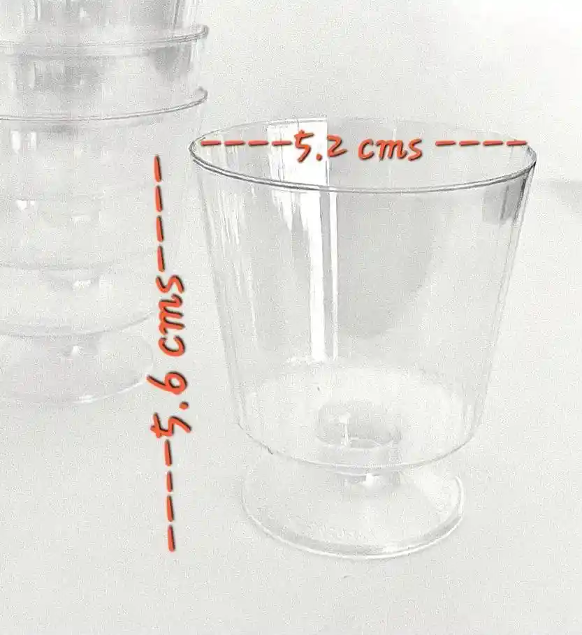 Copa 3 Onzas Cristal X 20 Unds