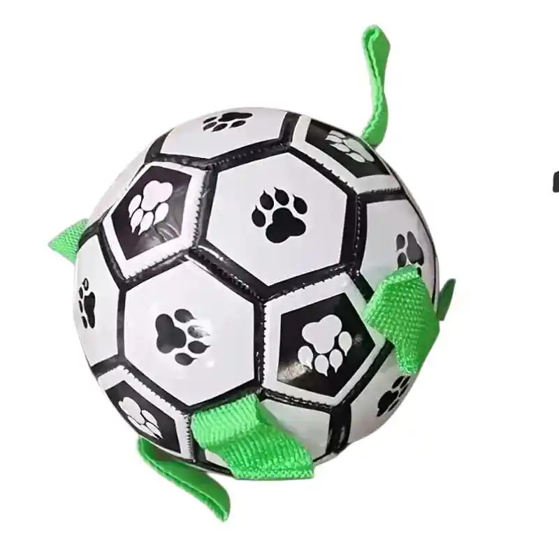 Juguete Para Perro De Balon Con Agarraderas Para Perro – Resistente Y Fácil De Morder