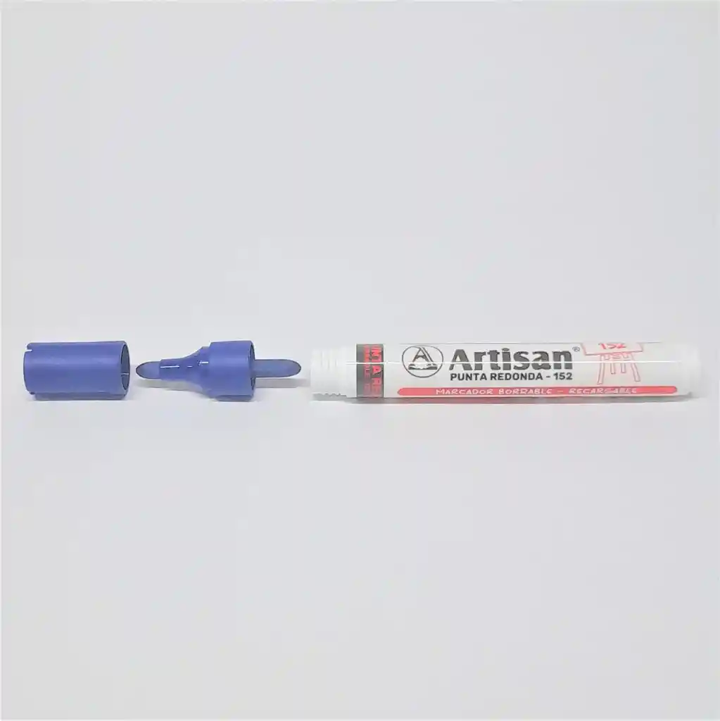 Marcador Borrable Azul Recargable