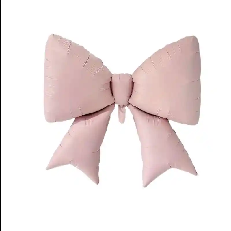 Globo De Moño Metalizado 53 X 43 Cm