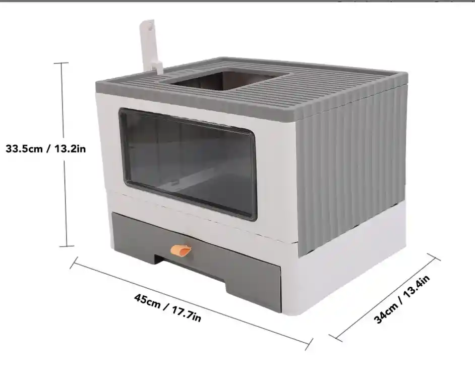 Arenero Para Gato Cerrado Con Bandeja.
