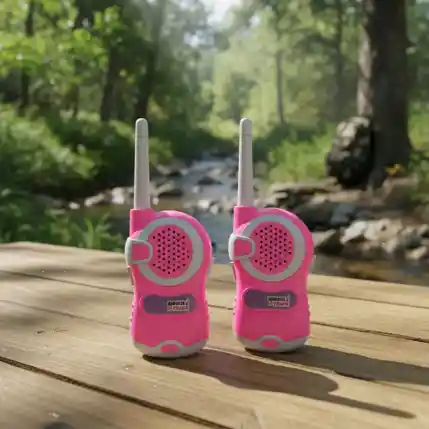 Radio De Voz Walkie Talkie Para Niños, Divertido 286 Color Rosado