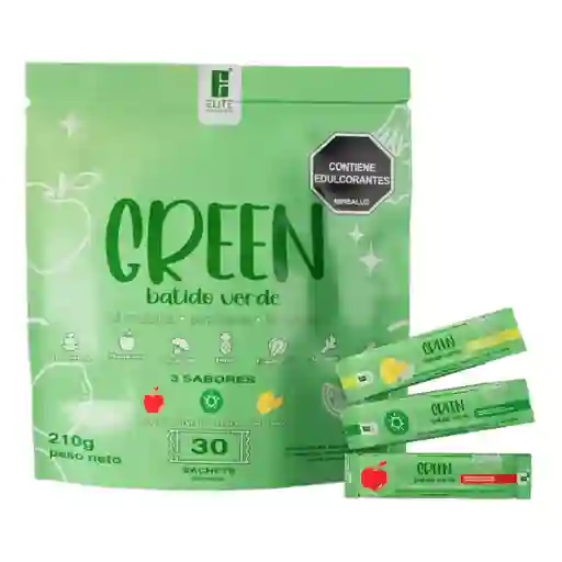 Green Batido Verde 30 Sachets - Elite