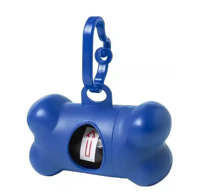 Dispensador Porta Bolsa Popo Perro Gato Mascotas Color Surtido + 1 Rollo
