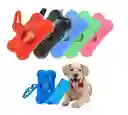 Dispensador Porta Bolsa Popo Perro Gato Mascotas Color Surtido + 1 Rollo