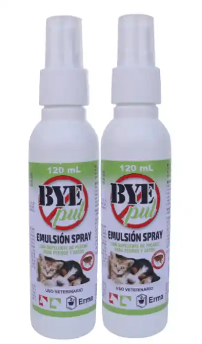 Bye Pul – Insecticida Externo Para El Control De Pulgas, Garrapatas Y Piojos