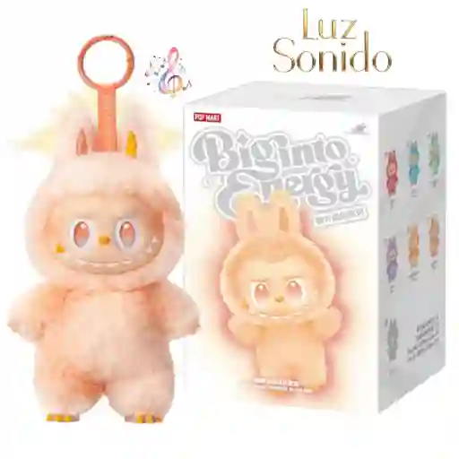 Labubu Big Into Energy Pop Mart Sorpresa Con Luz Y Sonido