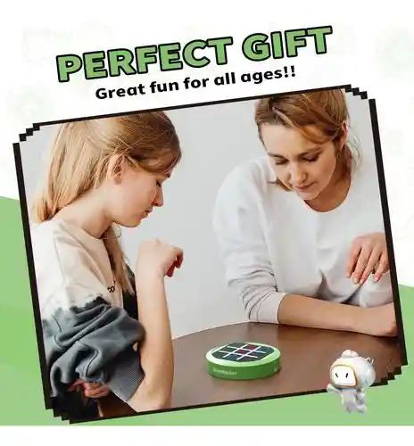 Juego De Tic Tac Toe 4 En 1 Consola Electrónica Portátil