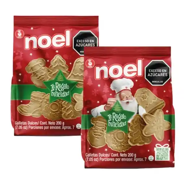 Galletas Navidad Bolsa Noel 200gr
