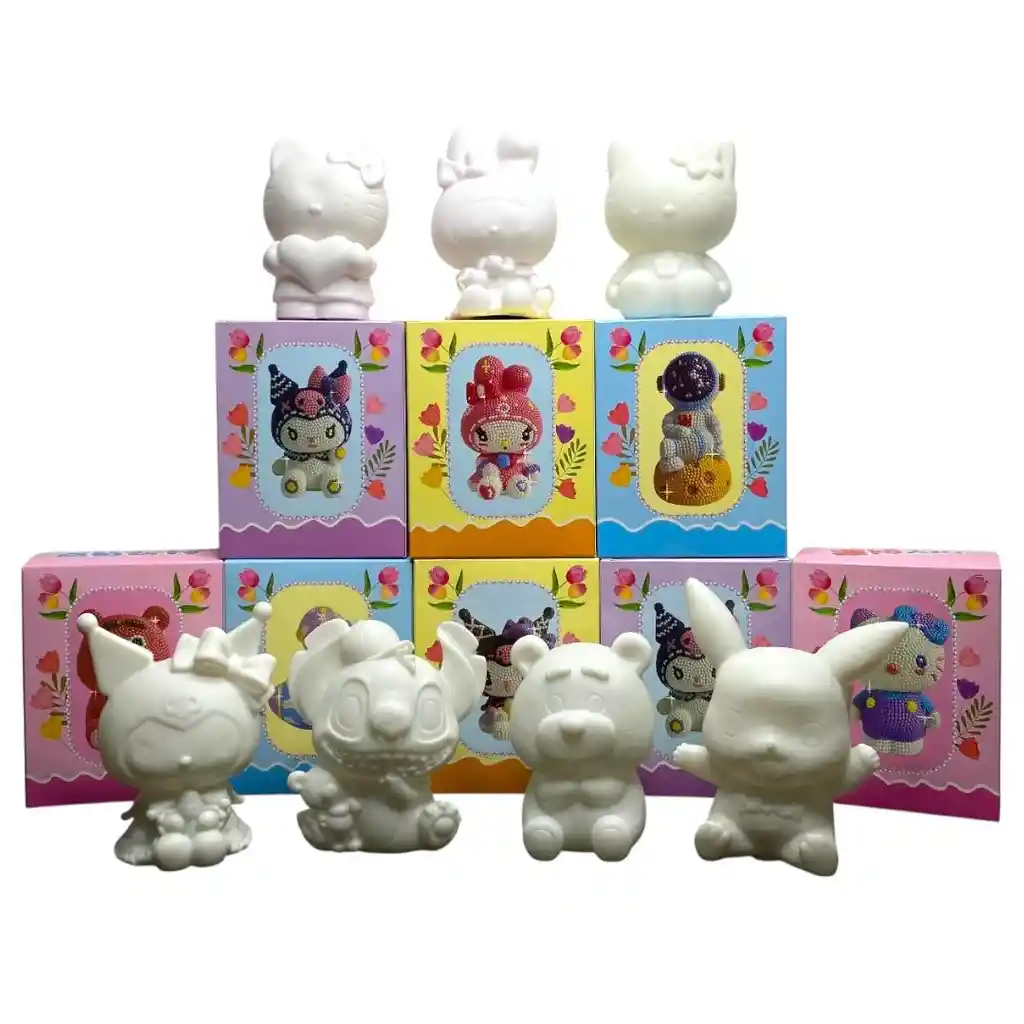 Alcancia Niños Para Decorar Piedras Estilo Diamantes Kawaii