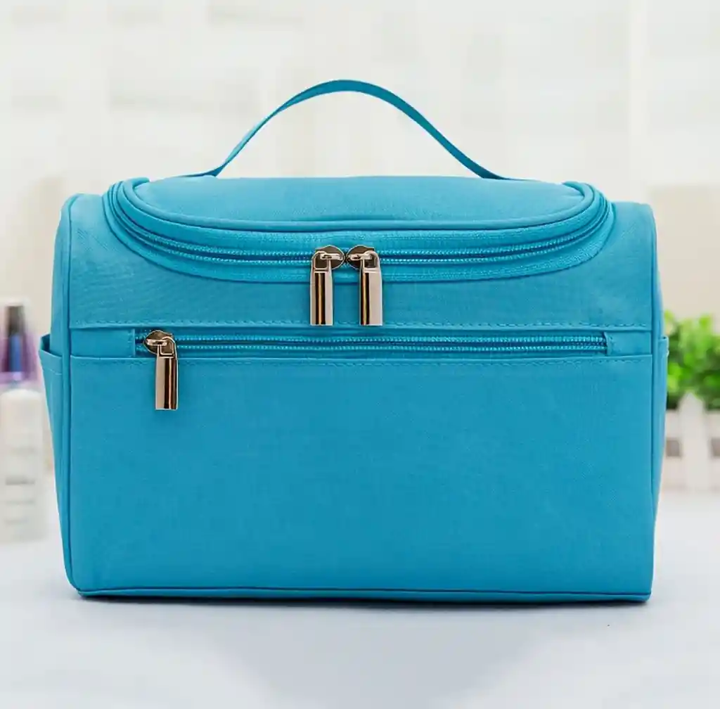 Neceser Cometiquera Viajera Organizador Con Gancho 004