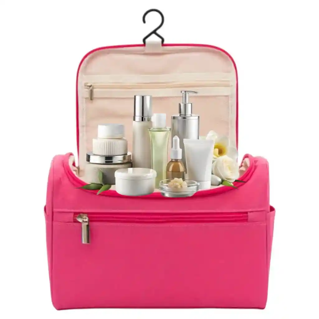 Neceser Cometiquera Viajera Organizador Con Gancho 004