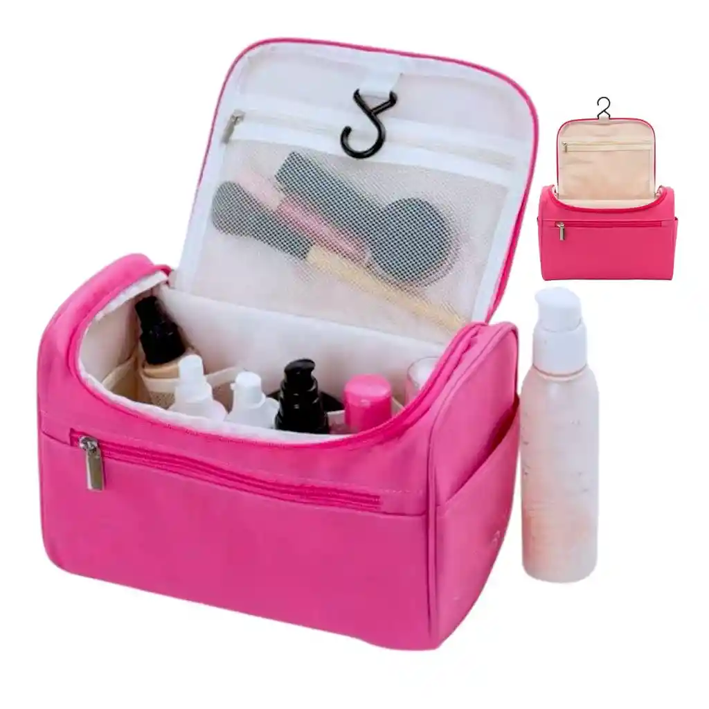 Neceser Cometiquera Viajera Organizador Con Gancho 004