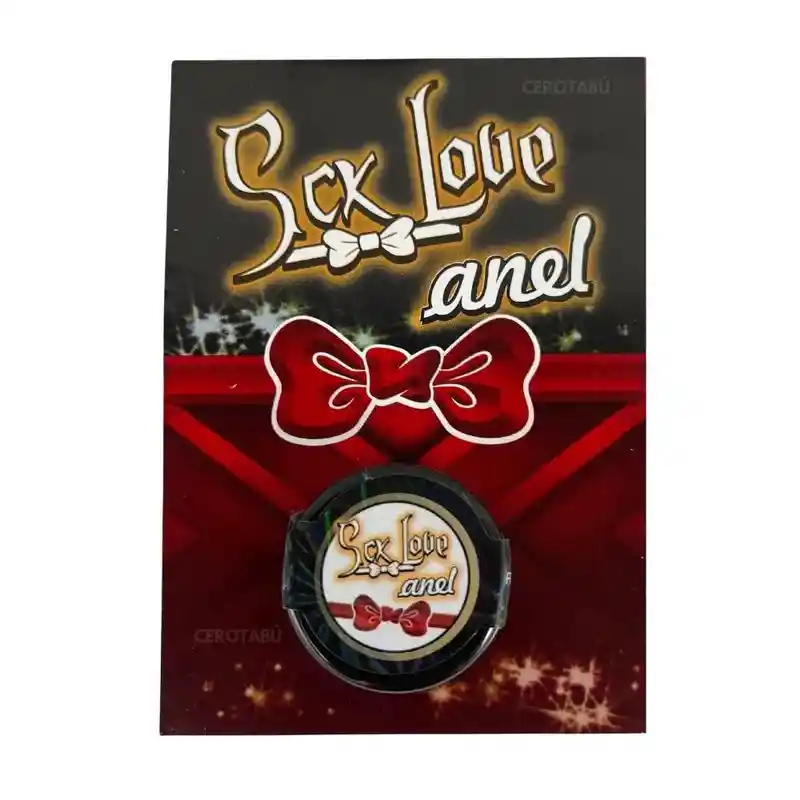 Lubricante Dilatador Anal Sex Love - Crema Desensibilizante (5gr)