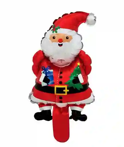Globo Metalizado Navidad Papa Noel 14 Pulgadas