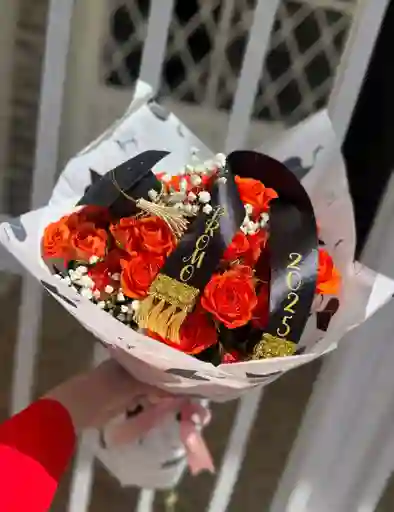 Grado Flores Bouquet Congratulaciones