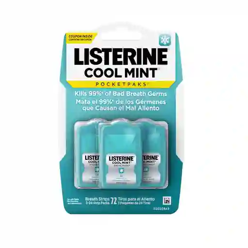 Listerine Pocketpaks - Tiras De Enjuague Bucal