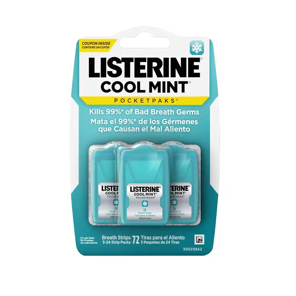 Listerine Pocketpaks - Tiras De Enjuague Bucal