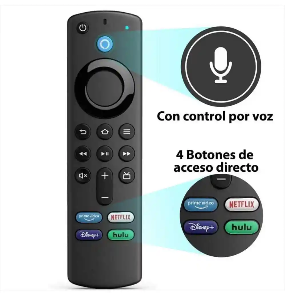 Control Generico Amazon Fire Tv