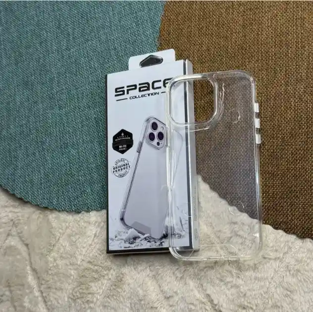 Forro Iphone 12 - 12 Pro / Transparente / Space / Moda Y Estilo