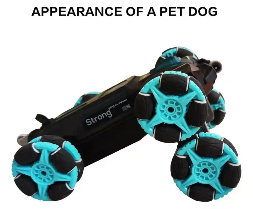 Coche Acrobático 8 Ruedas Spray Escalada De Doble Cara Flip