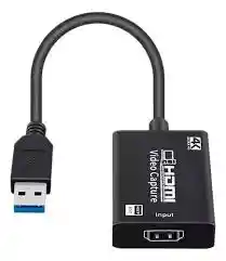 Tarjeta Captura Video Hdmi Hu-04 Usb 3.0 4k Externa Para Gaming