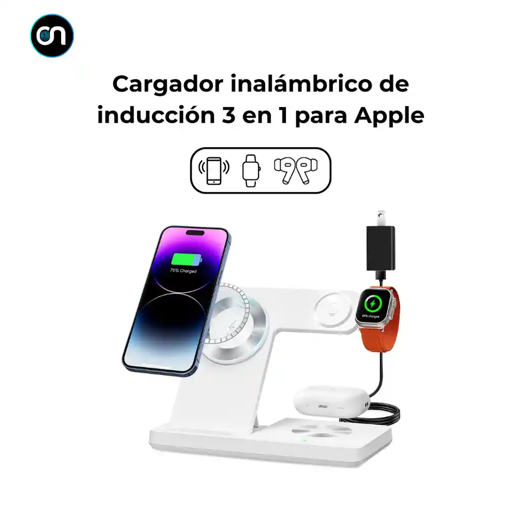 Cargado Por Inducción 3 En 1